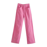 Suvi High Waisted Straight Jeans